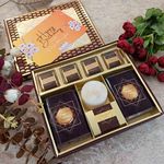 NutriSnacksBox Birthday Gift Hamper with Chocolates, Cranberry Biscotti, Choco Almond Nutties, Granola Bites, Truffles, Candle & Greeting Card | Birthday Gift for Wife, Girlfriend, Relatives, Kids & Friends