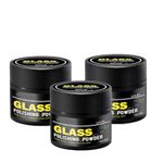 atnayo 3 Pcs Car Glass Scratch Remover Windscreen Polishing Compound, Sponge Included (30g)