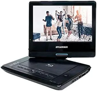 Sylvania 10” Portable Blu-ray Player with Swivel Screen - Black- SDVD1079