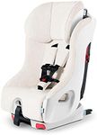 Clek Foonf Convertible Car Seat with Adjustable Headrest, Reclining Design, LATCH System, and Flame-Retardant-Free (Snow)