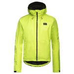 GORE WEAR Men's Cycling Jacket Endure, GORE-TEX PACLITE PLUS, Neon Yellow, S