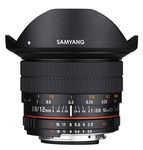 Samyang 12mm F2.8 Ultra Wide Fisheye Lens for Nikon DSLR Cameras - Full Frame Compatible