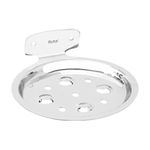 Ruhe® Jewel Stainless Steel Soap Stand/Soap Holder/Soap Case/Soap Dish for Bathroom, Wash Basin | Bathroom Accessories | Round Shape