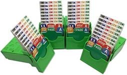 Set of 4 Green Bridge Playing Cards with Bridge Bidding Box and Bridge Playing Cards Together Play in Tournment