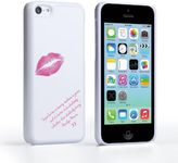 Caseflex iPhone 5C Case Pink Marilyn Monroe Quote Hard Cover