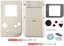 OSTENT Full Housing Shell Case Cover Replacement for Nintendo GB Game Boy Console Color Grey