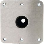 Attwood Marine 69773 Snap-Lock Base Plates 1.77 Inches x 7 Inches Stainless Steel 17.78 cm