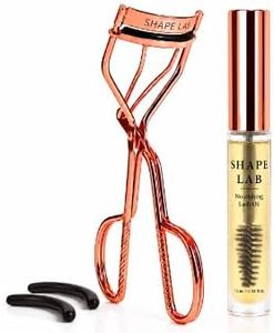 Shape Lab Eyelash Curler & Organic Castor Oil Set with Replacement Pads