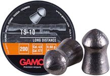 Gamo Air Gun Pellets 632174854 TS-10 Long Distance .177 Cal. Tin of 200