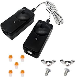 2024 𝙐𝙥𝙜𝙧𝙖𝙙𝙚���𝙙 41A5034 Safety Sensor Kit Compatible with Liftmaster Chamberlain Sears Craftsman Garage Door Opener Made After 1997. Safety Sensors Beam Eyes, Replace G801CB-P,10 Years Warranty