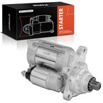 A-Premium Starter Motor Compatible with Ford F-250 Super Duty, F-350 Super Duty, F-450 Super Duty, F-550 Super Duty, E-350 Club Wagon, E-450 Super Duty, Excursion, LCF, 12V 3.0KW 12-Teeth Clockwise