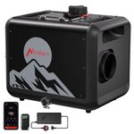 8KW Diesel Heater, All in One 7.5L Toolbox MAX Diesel Air Heater 230/12/24V Parking Heater with App Control, Wireless Temperature Sensing and Altitude Mode for RV Garage Camper 2025 Upgraded