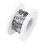 sourcing map 0.6mm 22AWG Heating Resistor Wire Wrapping Nichrome Resistance Wires for Heating Elements 16ft