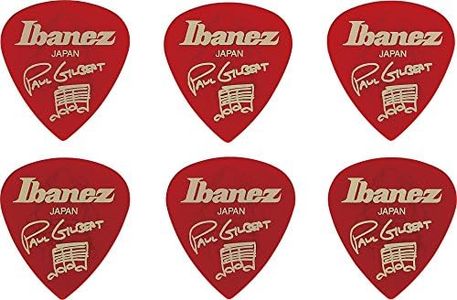 Ibanez B1000PG-CA - Plettri autografati Paul Gilbert, 6 pz, colore: Rosso