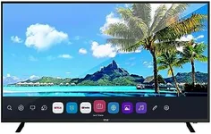 Pyle 55" 2160p UHD Smart TV - Flat Screen Monitor HD DLED Digital/Analog Television w/Built-in WebOS Hub Operating System, HDMI, USB, AV, Full Range Stereo Speaker, Wall Mount, Includes Remote Control