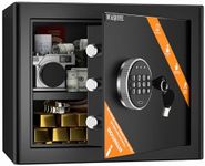 WASJOYE Safe and Lock Box, Money Ca
