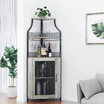 Alkmaar Wine Cabinet, Grey