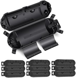 NineLeaf 10PK Outdoor Extension Cord Cover Waterproof, Weatherproof Electrical Connection Box, for AWG 12/14/16/18 Cords, Protect Outdoor Outlet, Plug, Socket, Christmas Holiday Decoration Light