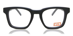 SPY Optic Hardwin, Square Glasses, RX Prescription Ophthalmic Eyeglass Frames, Matte Black, One Size