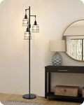 EDISHINE Farmhouse Dimmable Floor L