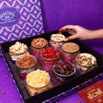 Healthy Treat Bada Dhamaka Diwali Gift Hamper | Roasted Dry fruit & Berries Gift Box with Diwali Card | Diwali Gift Hampers | Dry Fruit Diwali Gift Box | Wholesome Corporate Gifting | Healthy Snacks Diwali Gift Hamper for Gifting