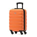 Flight Knight Lightweight 4 Wheel ABS Hard Case Suitcases Cabin Carry On Hand Luggage Approved for Over 100 Airlines Including easyJet, British Airways, RyanAir, Virgin Atlantic, Emirates & Many More