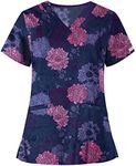 Scrub Set Red Scrubs for Women Set 