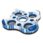 Hydro-Force Rapid Rider Quad 4 Person Inflatable River Tube w/ Built-in Coolers