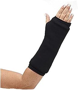 CastCoverz! Designer Arm Cast Cover - Black - Medium Short: 11" Length X 9" Circumference - Removable and Washable - Made in USA