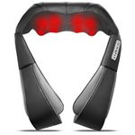UFFAE Shiatsu Neck and Back Massager with Heat,Electric Deep Tissue Kneading Neck and Shoulder Massage,Best Gifts for Women Men Mom Dad Mothers Fathers Day Birthday Gift(NOT Cordless)
