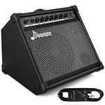 Donner DA-35 AMP 35-Watt Electronic Drum Amplifier Speakers Keyboard Amplifier with Aux in, Wireless Audio Connection Drum/Keyboard/MIC 3 in 1Amplifie, 3-Band EQ and DI Out