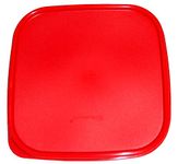 Tupperware Modular Mates Square Replacement Seal Red Lid Only