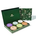 VAHDAM, Green Tea Sampler Gift Box - 6 Loose Leaf Tea (10.6oz, 150+ Cups) Premium Tea Gift Sets | Gluten Free & Non GMO | Gifts for Women, Gifts for Men, Gifts for Him/Her