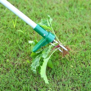 Ohuhu Stand Up Weed Puller – 3-Claw Long Handle Garden Weeder, 1m