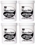 Black & White Genuine Pluko Hair Dressing Pomade 200ml x4