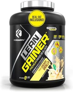 Forzagen Lean Gainer Premium Mass Builder | Mass Gainer Protein Powder for Men & Women | High Calorie Protein, Weight Gain, Bulk, Muscle Building Supplement | Vanilla, 8 lbs. (11 Servings)