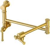 Brushed Gold Pot Filler, Lava Odoro