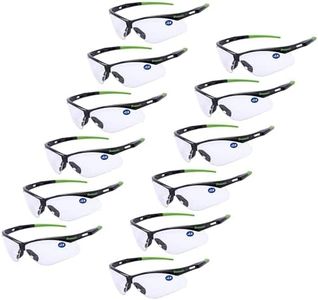ProtectX Bifocal Safety Glasses 2.0 Diopter, Safety Glasses with Bifocal 2.0, Bifocal Safety Readers for Men Women, ANSI Z87.1 Rated 12 Pack