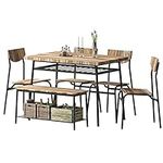 STHOUYN 6 Piece Dining Table Set, K