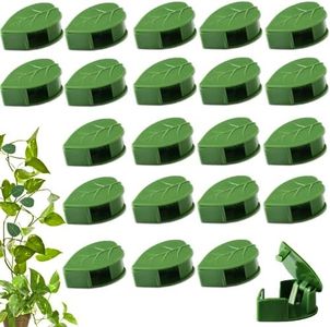 60 pcs Plant Wall Clips with 72 Pieces Acrylic Adhesive Sticker,Plant Climbing Wall Fixture Clips Plant Fixer Invisible Wall Vines Fixing Clips Self-Adhesive Hook Plant Clips Plant Vine Traction