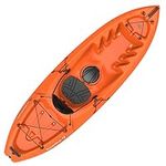 Emotion Spitfire Sit-On-Top Kayak, Orange, 9'