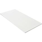 Kaboon 55x28 in White Tabletop, Woo