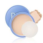 Pressed Powder, Flawless Matte Setting Powder, Colour-Correcting & Oil Absorbing Face Powder, Waterproof Lightweight Compact Powder Foundation, Make-Up Powder for All Skin Types