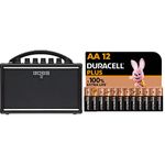 BOSS Ktn-Mini Katana Portable Guitar Amplifier, A Compact, Go-Anywhere Amp That Runs On Batteries - Rich, Full Sound & Duracell Plus AA Alkaline Batteries [Pack of 12], 1,5V LR6 MN1500