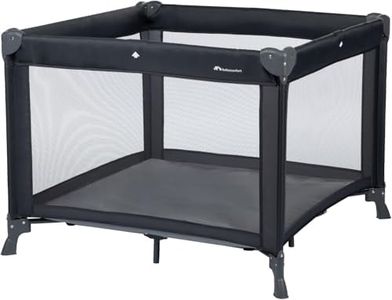 Bebeconfort Circus, Solution 2-en-1 Parc bébé et Lit parapluie, Lit de voyage compact, De la naissance à 3 ans, jusqu'à 15 kg, Mineral Graphite