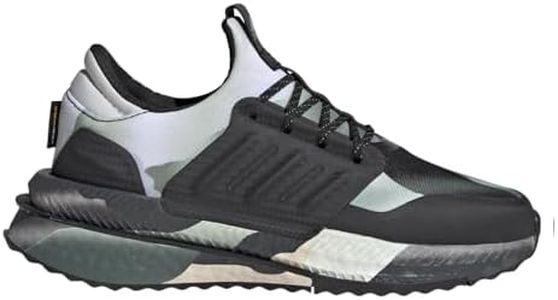 adidas Women's X_PLR Boost Shoes Running, Black/Black/Grey, 6 US
