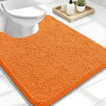 OLANLY Toilet Rugs U-Shaped 24x20,
