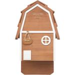 WildYard - Big Bat Barn Mini, Bat House for Outside - Artificial Roost Kit for Wall-Mount - Bat Houses for Backyards