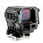 Airsoft Red Dot Reflex Sight with IR Function - Quick Detach Rifles Reflex Scope for Tactical Hunting