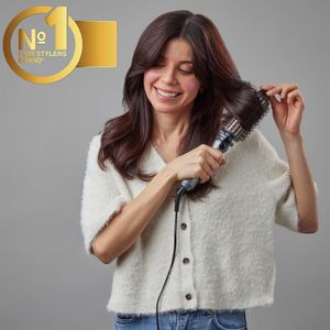 Remington Keratin Heated Hair Brush – Smoothing & Styling Tool